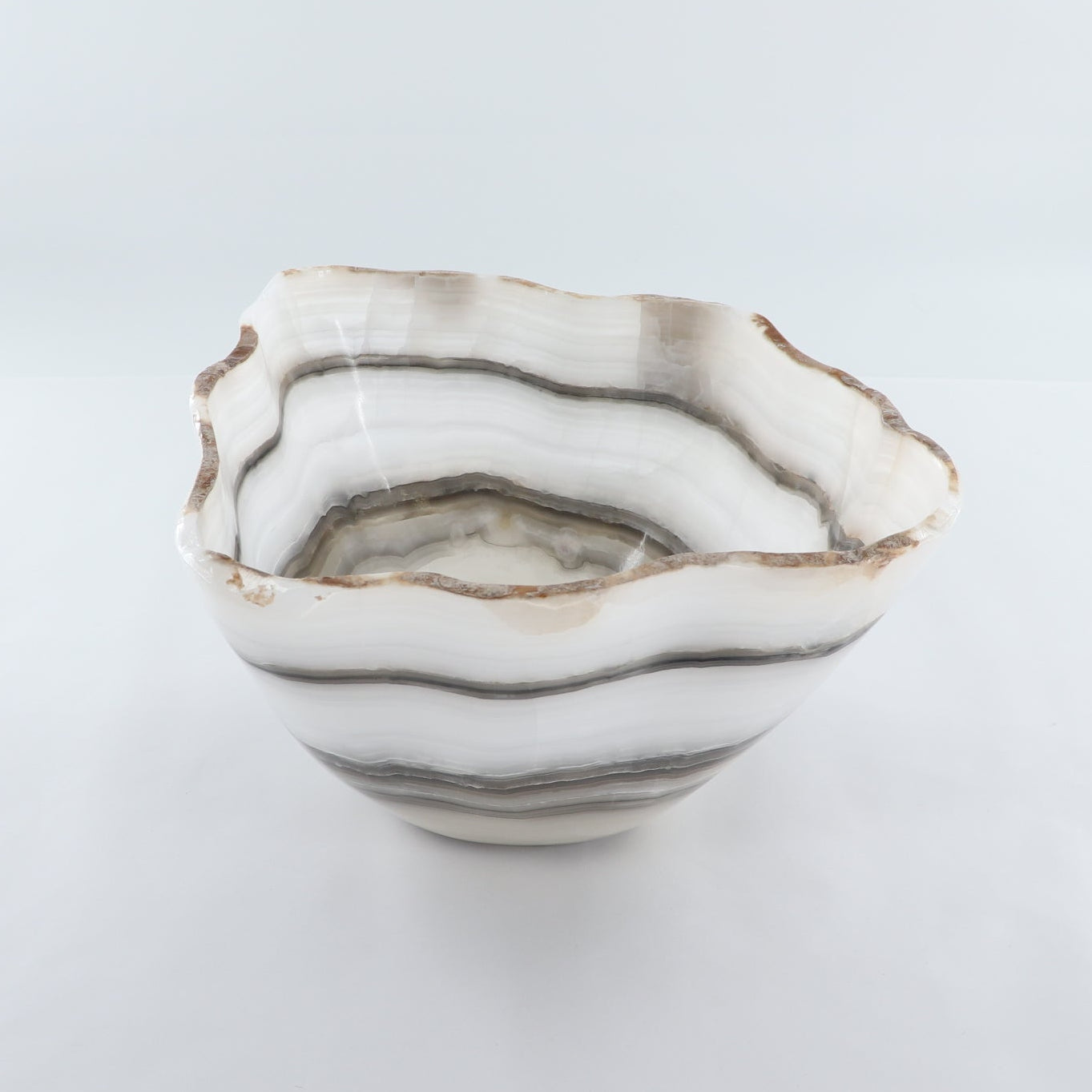 Mexican Onyx/Calcite Bowl 14