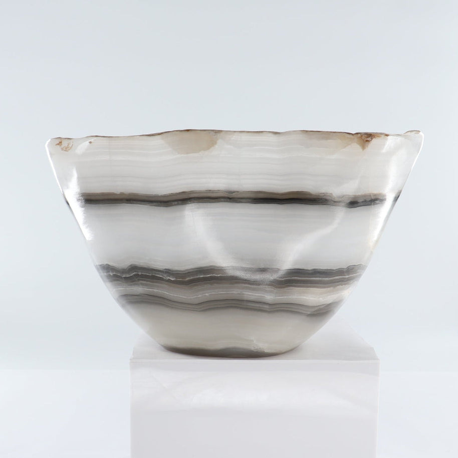 Mexican Onyx/Calcite Bowl 14