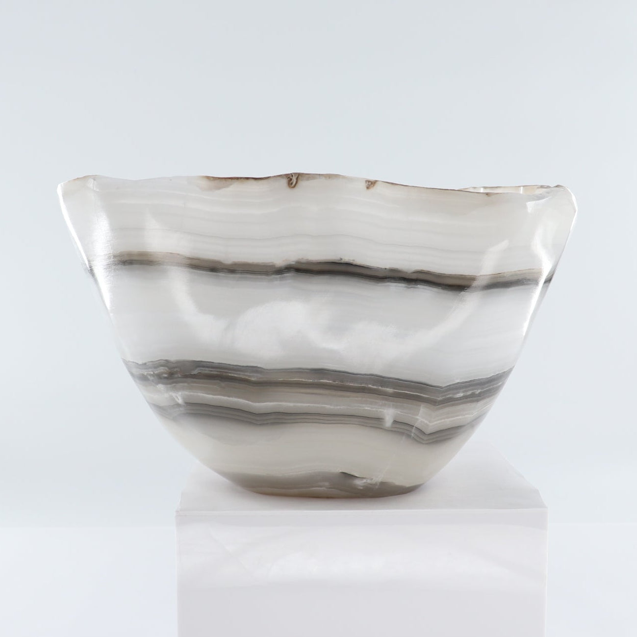 Mexican Onyx/Calcite Bowl 14