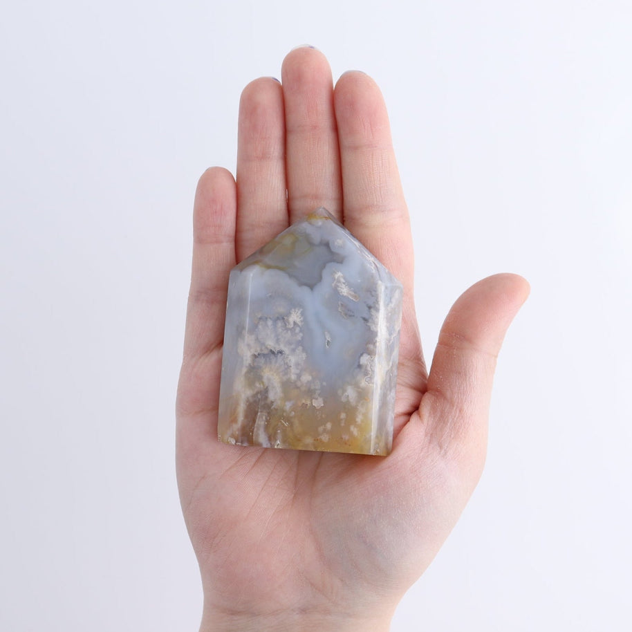 One Tower Chalcedony Agate