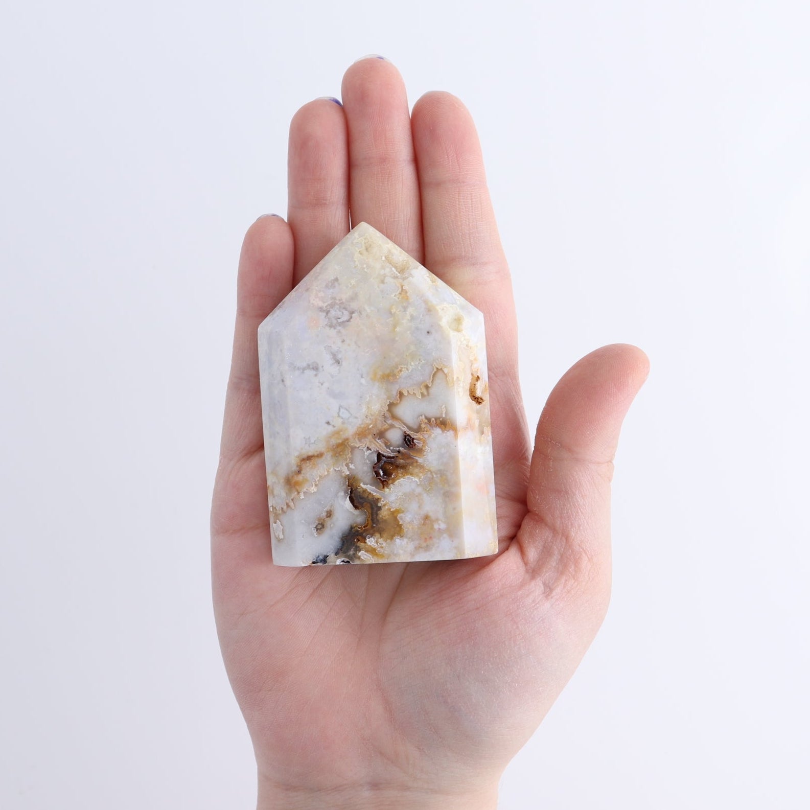One Tower Chalcedony Agate