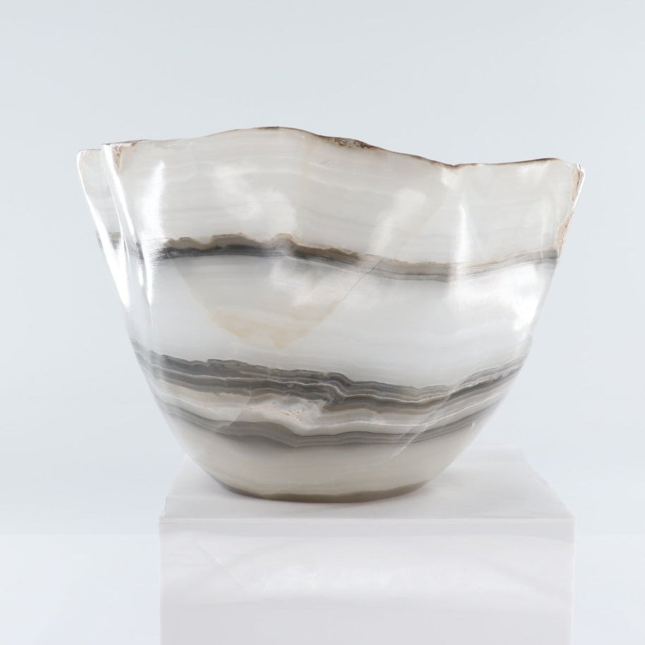 Mexican Onyx/Calcite Bowl 14