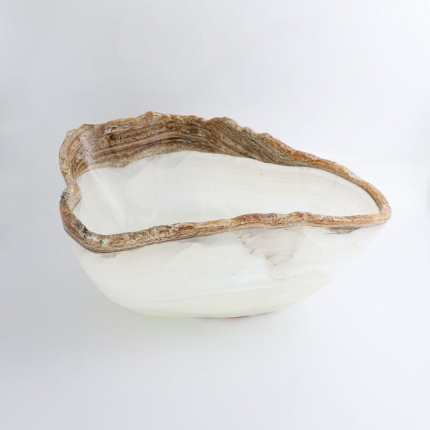 Mexican Onyx/Calcite Bowl 15"