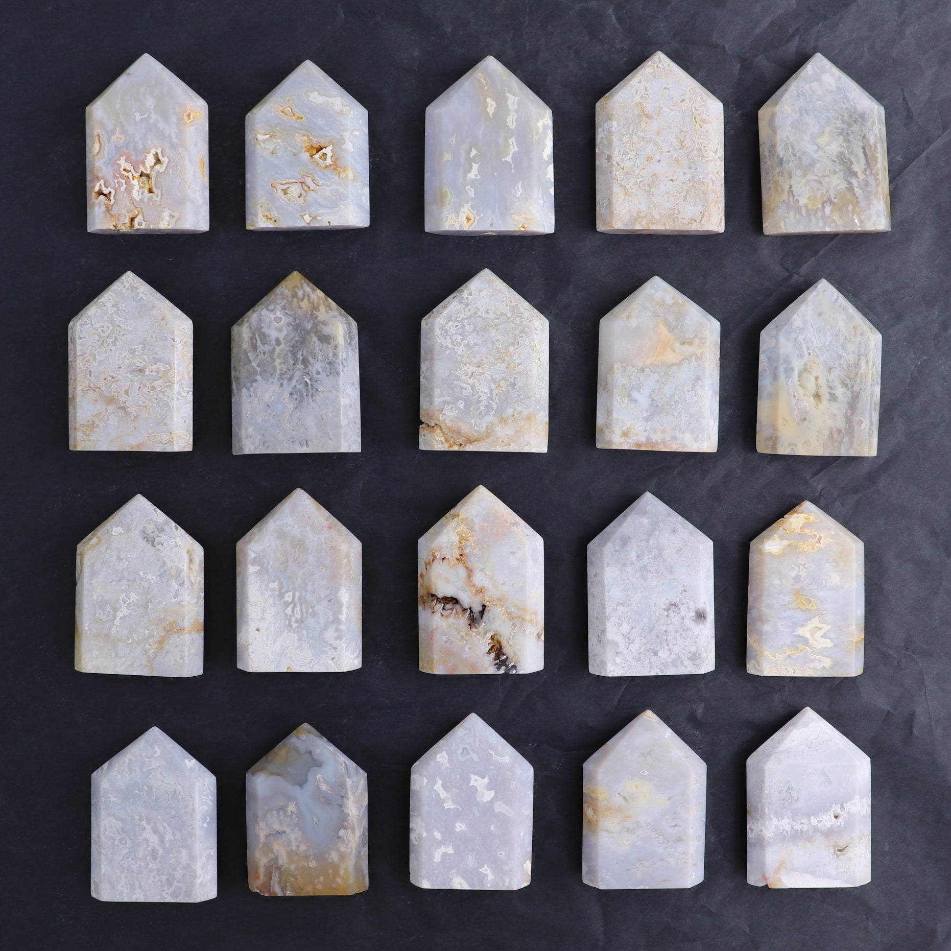 One Tower Chalcedony Agate