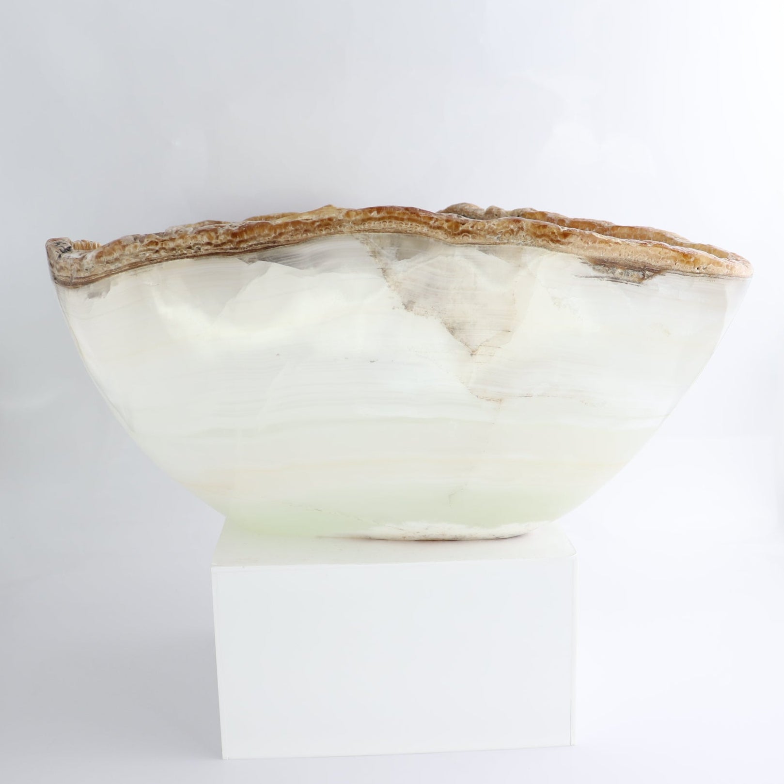 Mexican Onyx/Calcite Bowl 15
