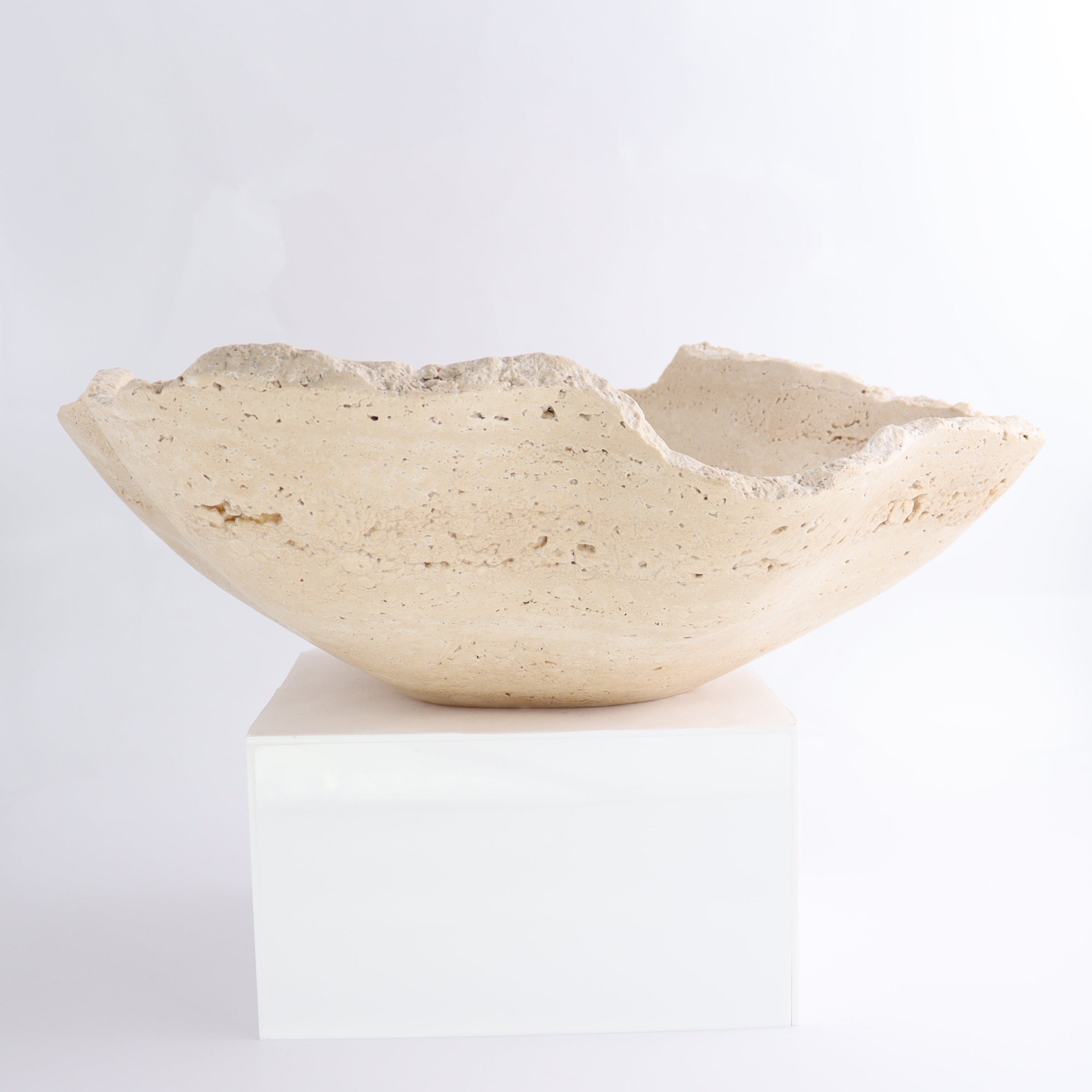 Travertine Bowl