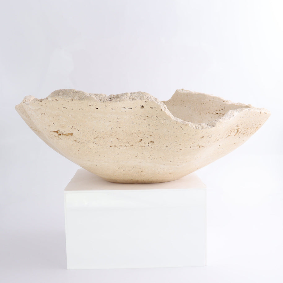 Travertine Bowl