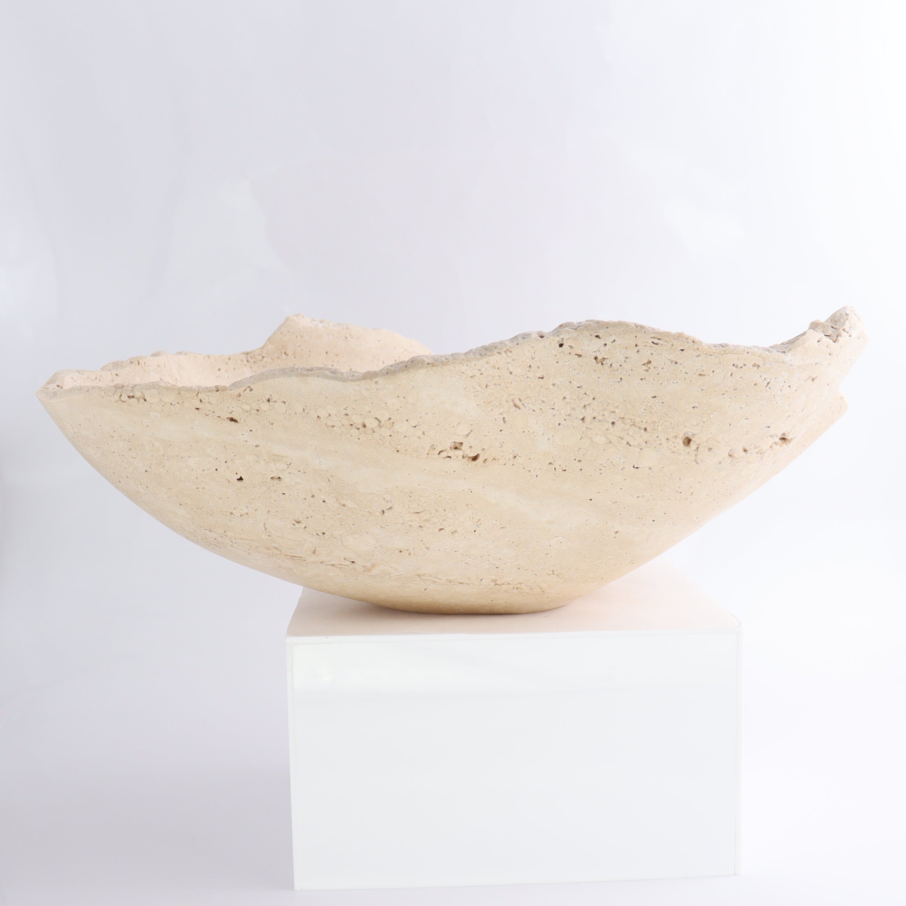 Travertine Bowl