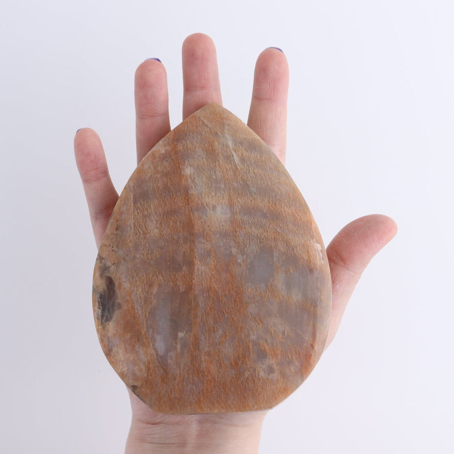 Peach Moonstone Freeform Set of 6