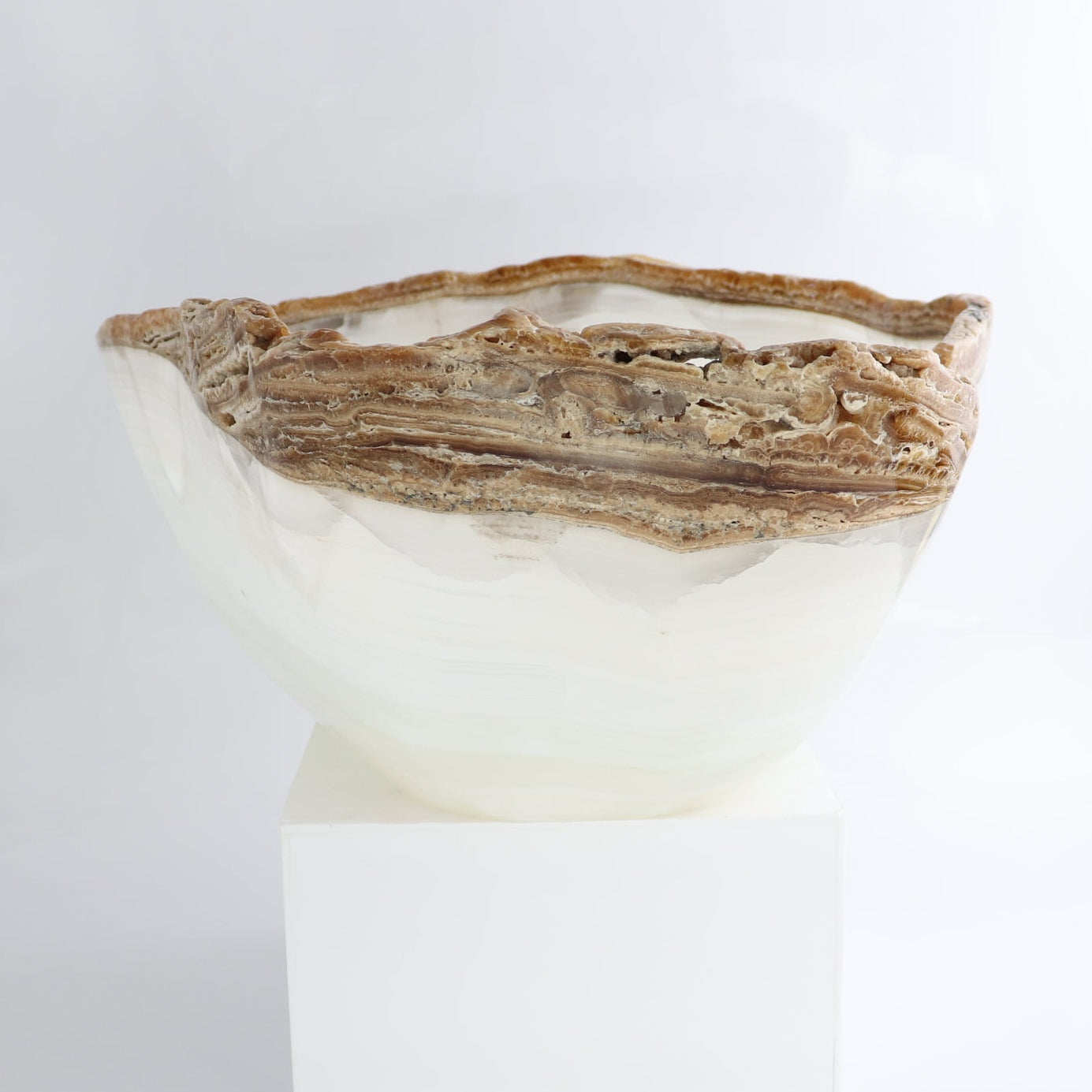 Mexican Onyx/Calcite Bowl 15