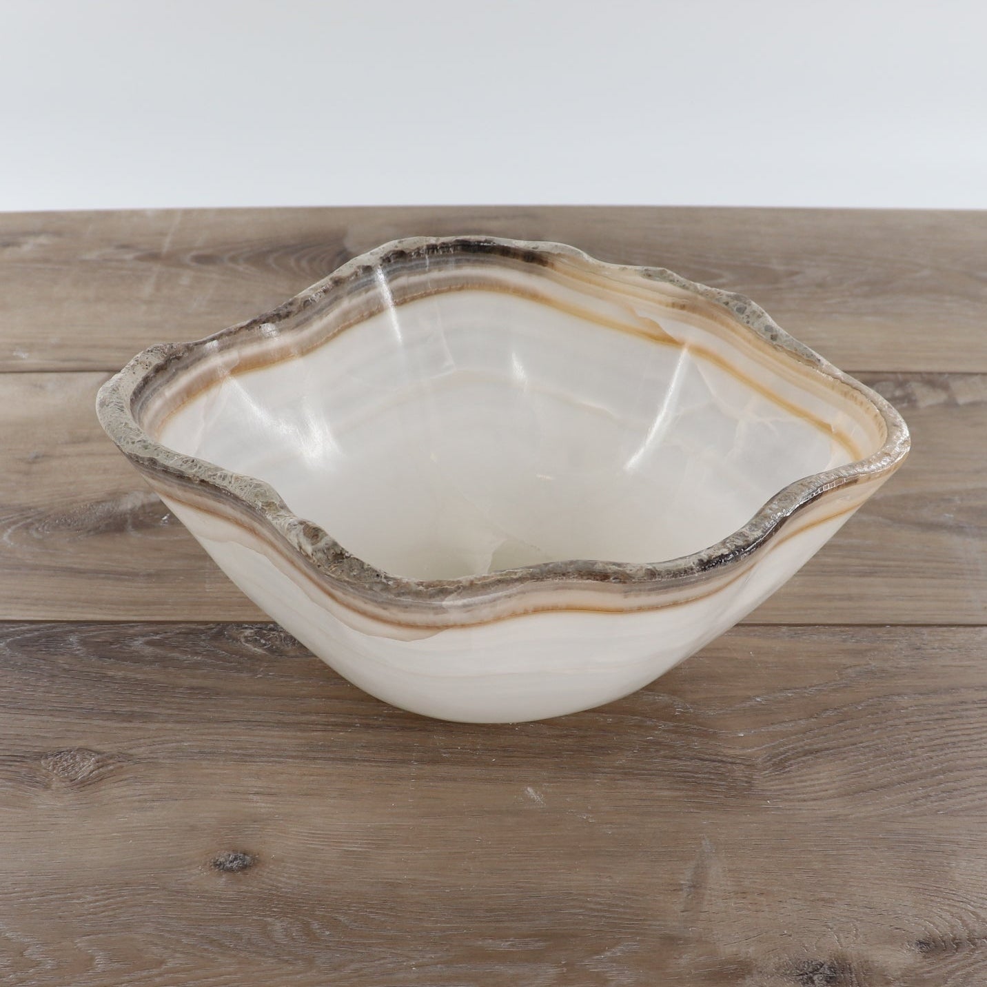 Mexican Onyx/Calcite Bowl 12