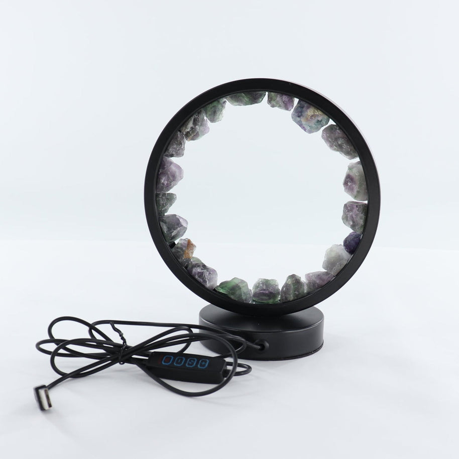 One Fluorite Round Lamp