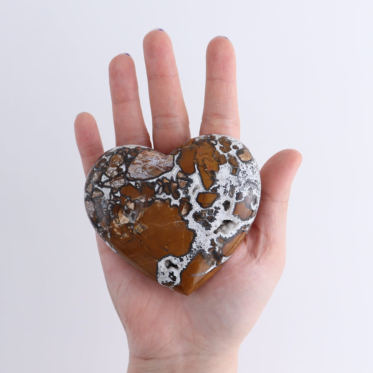 One Heart Brecciated Jasper