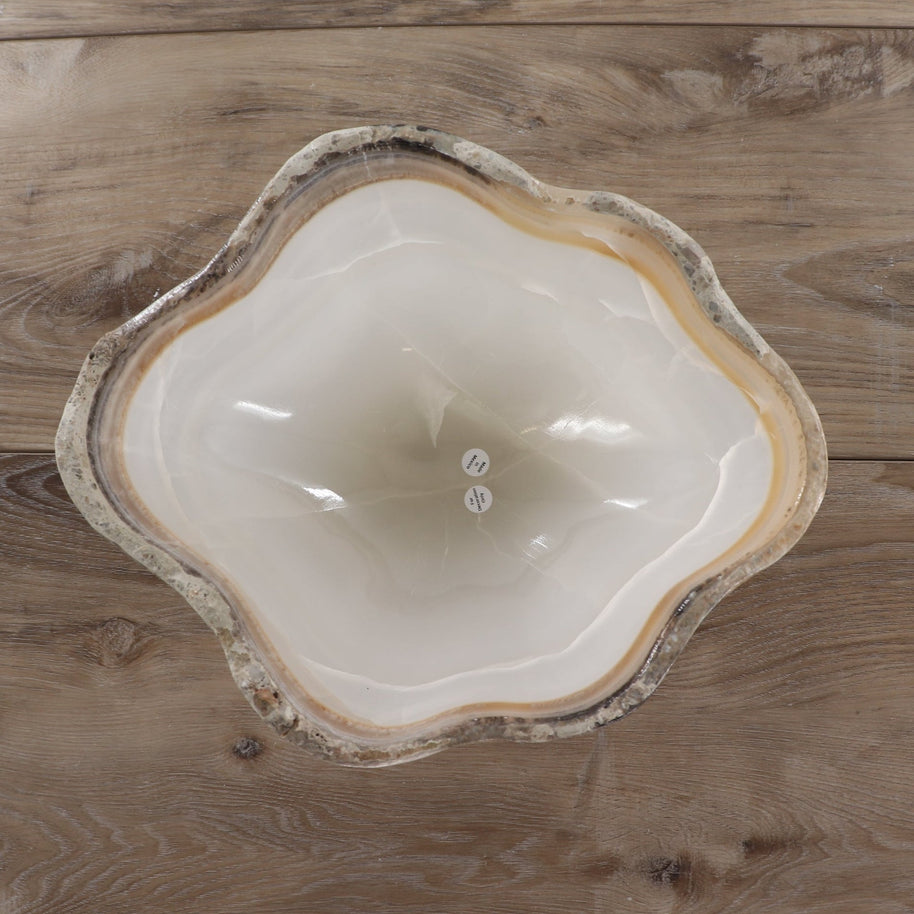 Mexican Onyx/Calcite Bowl 12