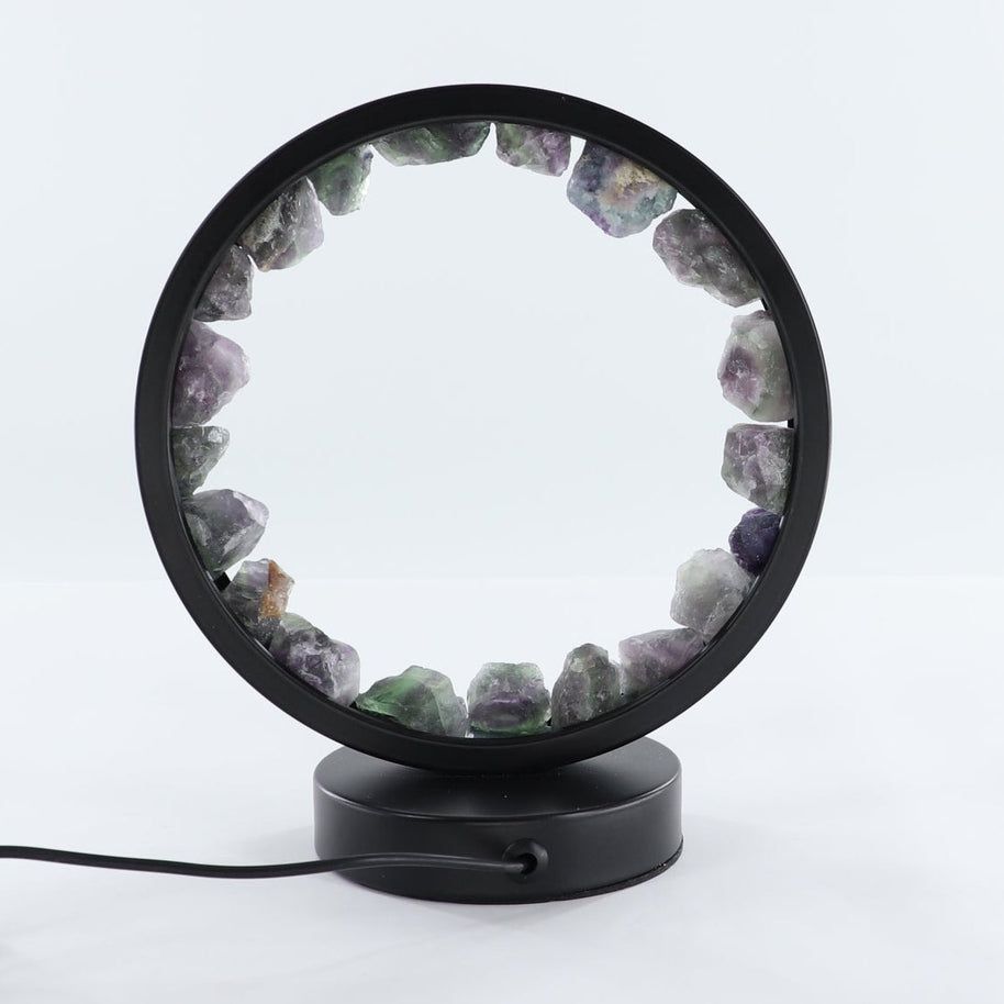 One Fluorite Round Lamp