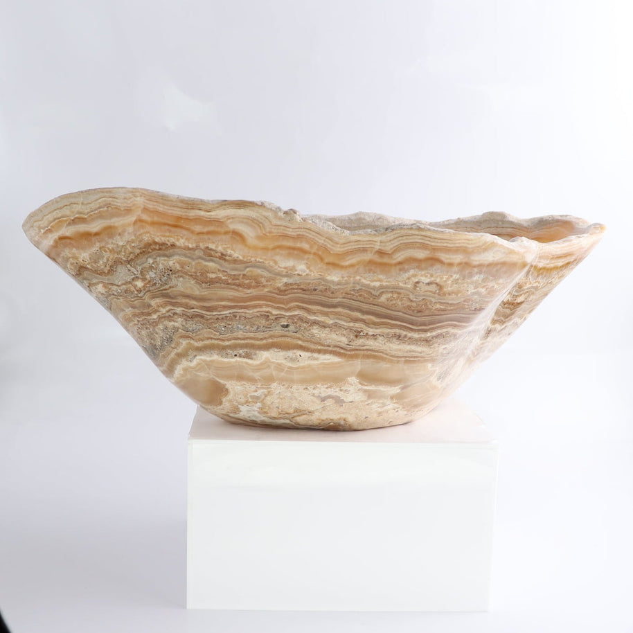 Mexican Onyx/Calcite Bowl 16