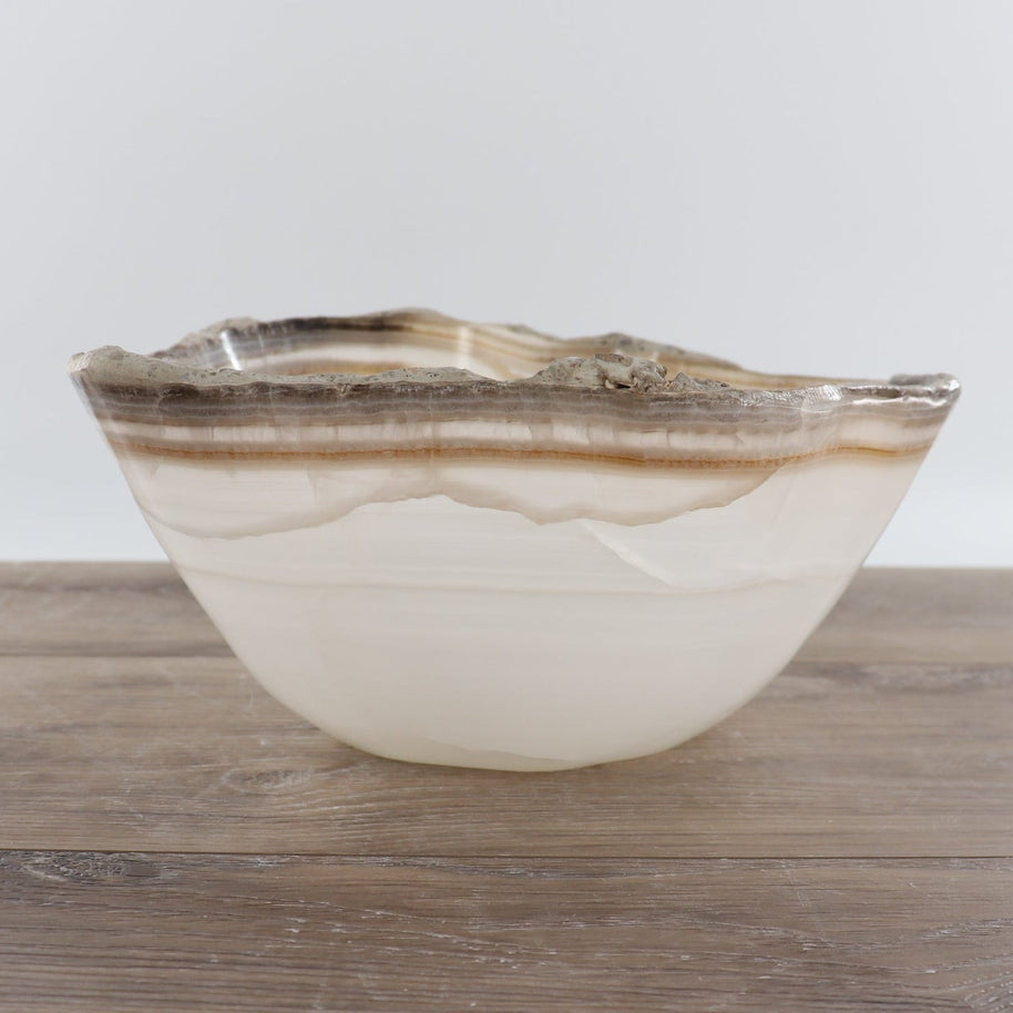 Mexican Onyx/Calcite Bowl 12