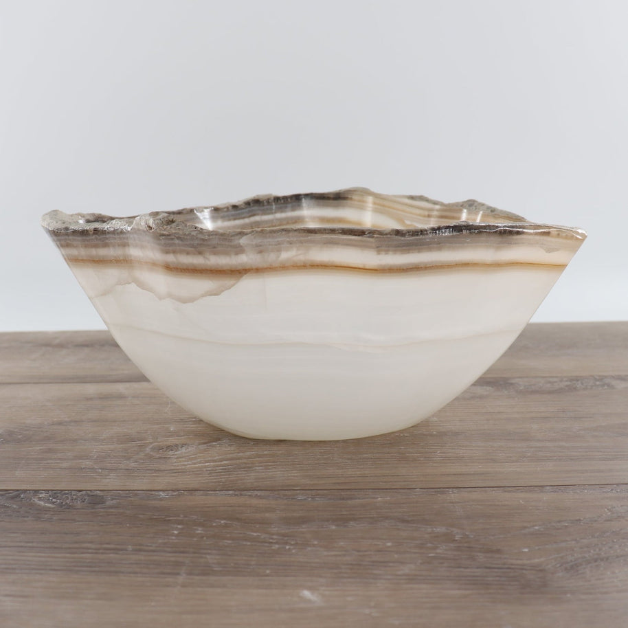 Mexican Onyx/Calcite Bowl 12