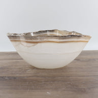 Mexican Onyx/Calcite Bowl 12