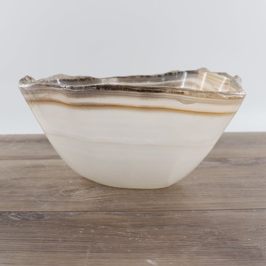 Mexican Onyx/Calcite Bowl 12