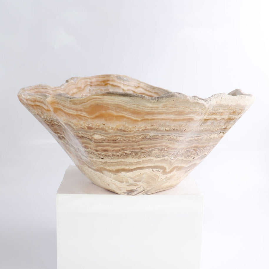Mexican Onyx/Calcite Bowl 16