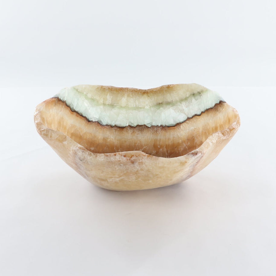 Mexican Onyx/Calcite Bowl 12"