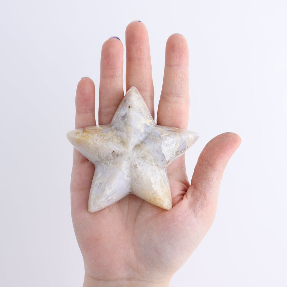 One Star Chalcedony Agate