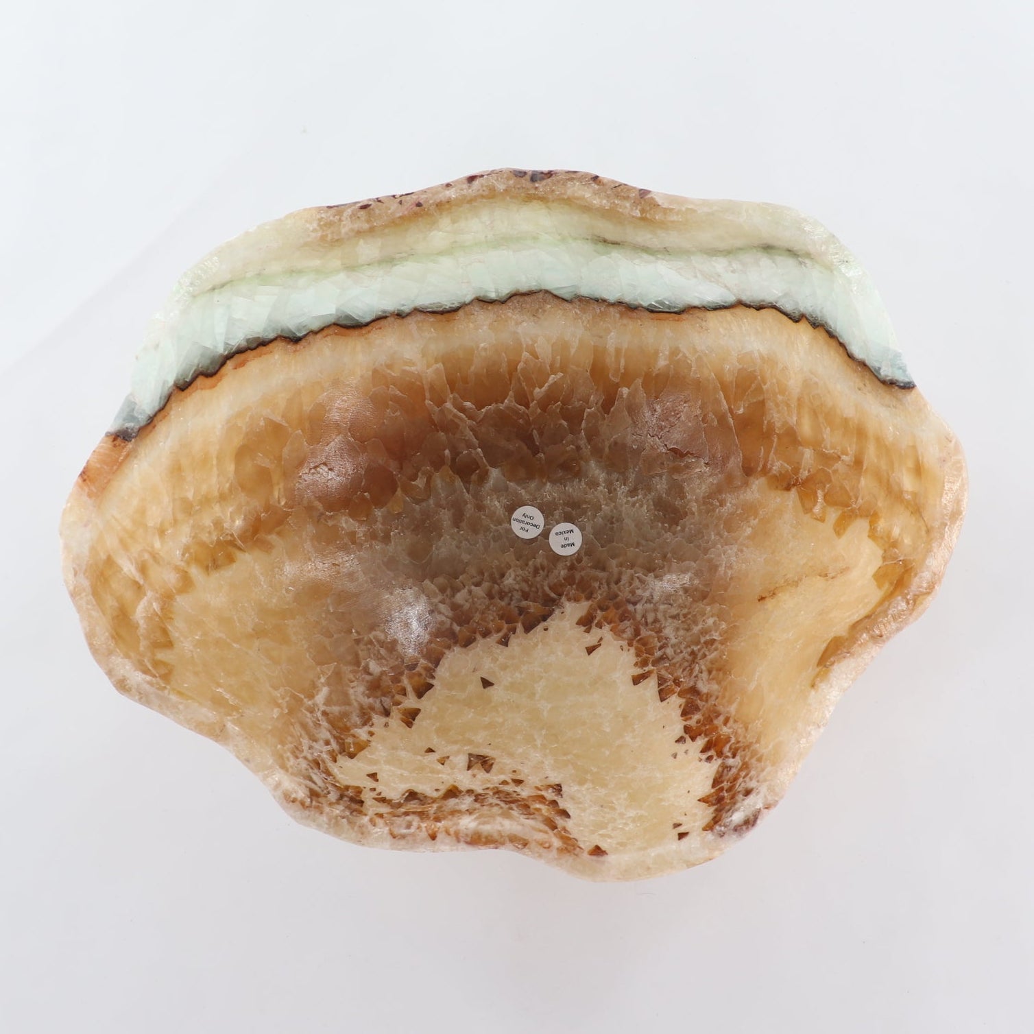 Mexican Onyx/Calcite Bowl 12