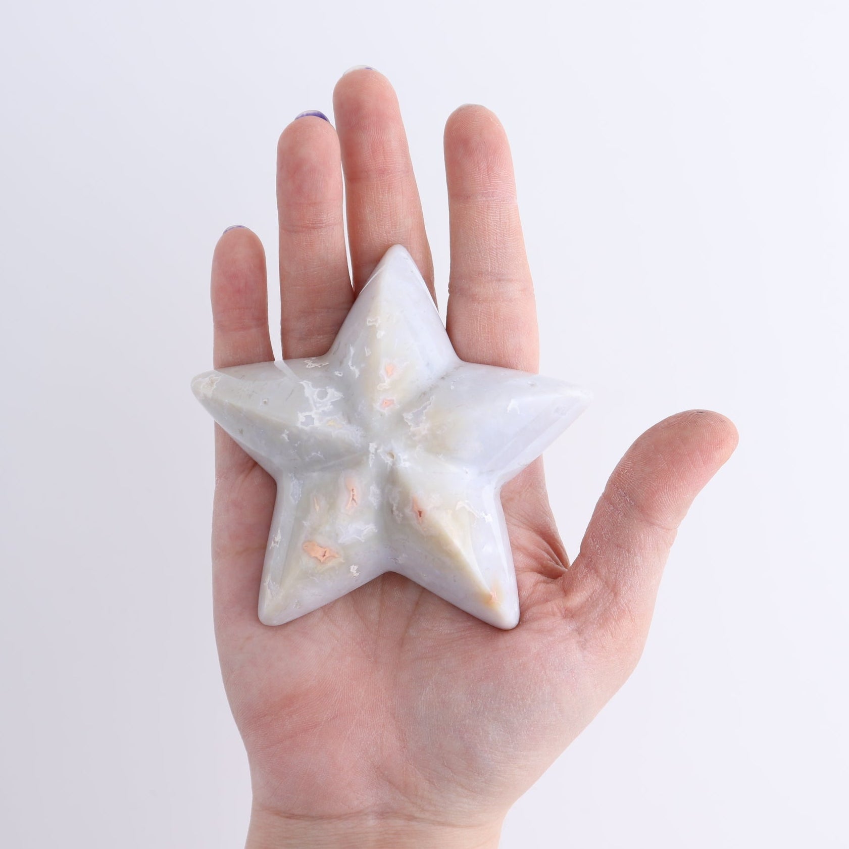 One Star Chalcedony Agate