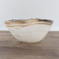 Mexican Onyx/Calcite Bowl 12