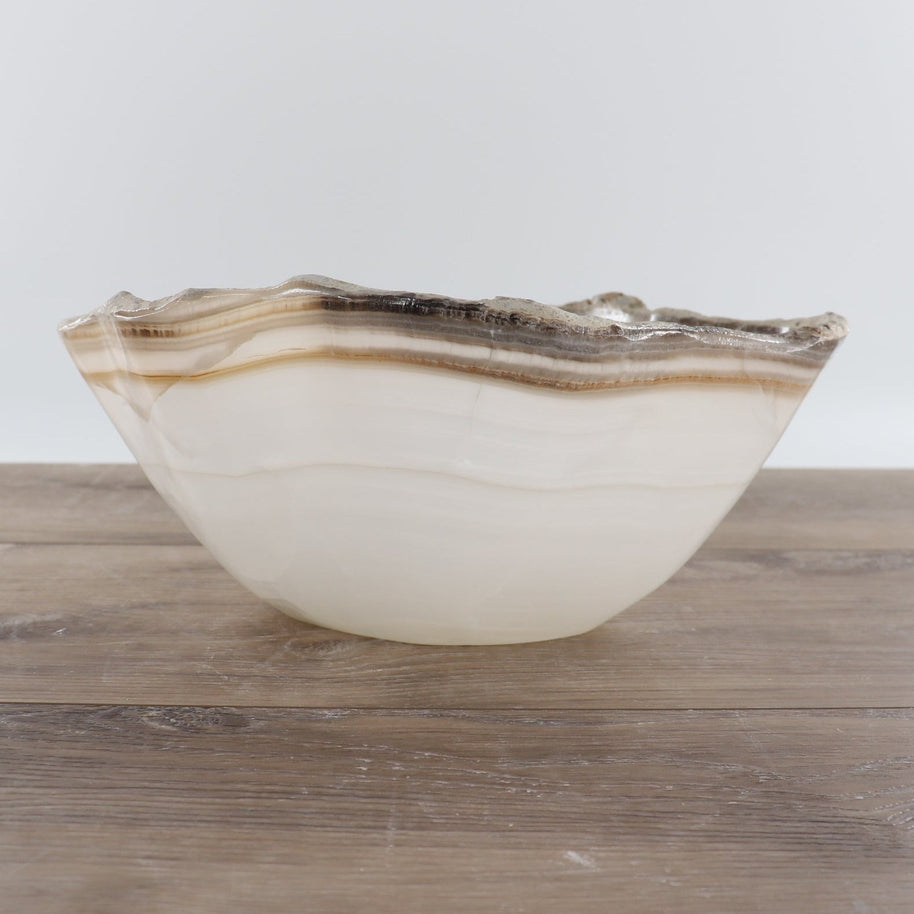 Mexican Onyx/Calcite Bowl 12