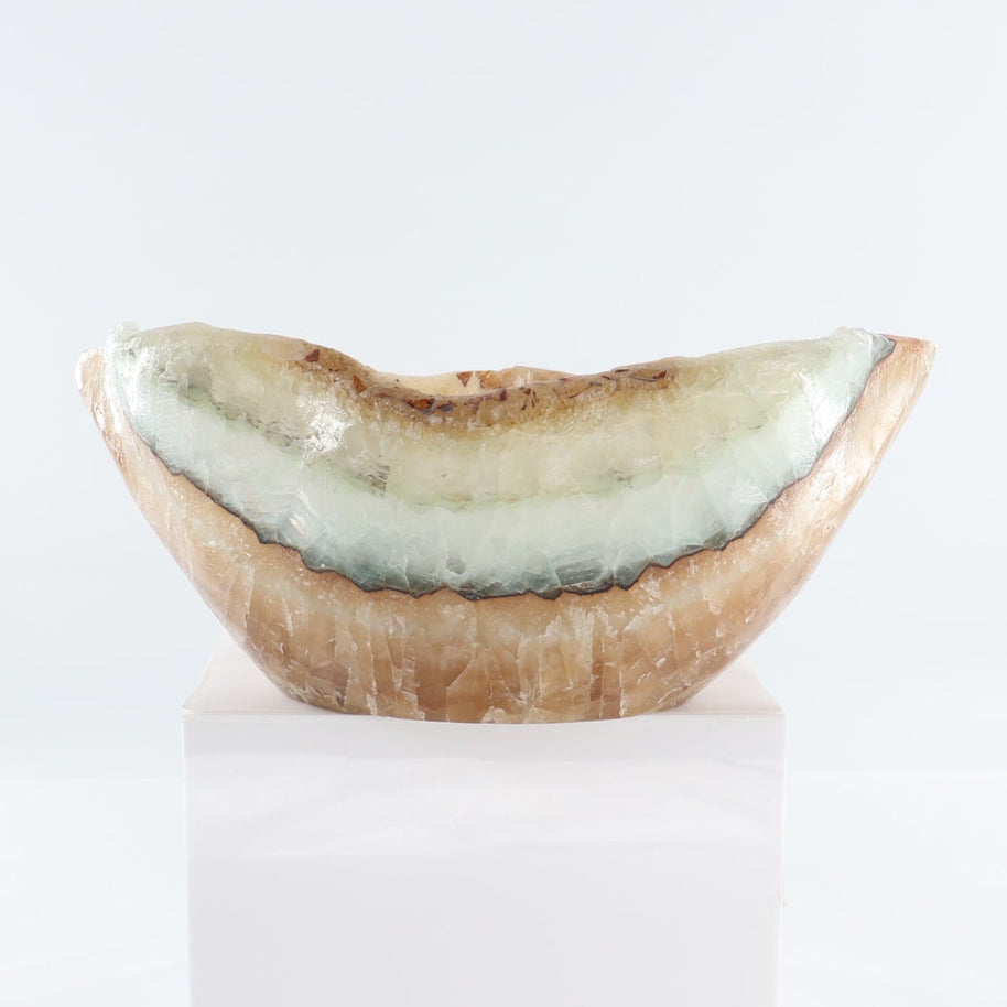 Mexican Onyx/Calcite Bowl 12