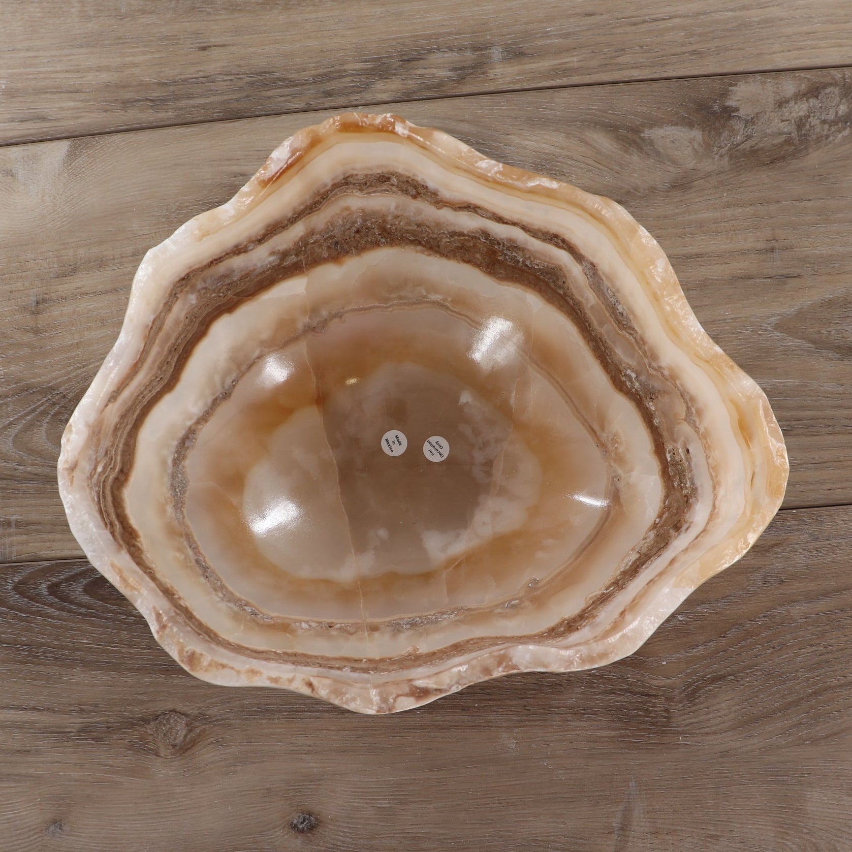 Mexican Onyx/Calcite Bowl 12