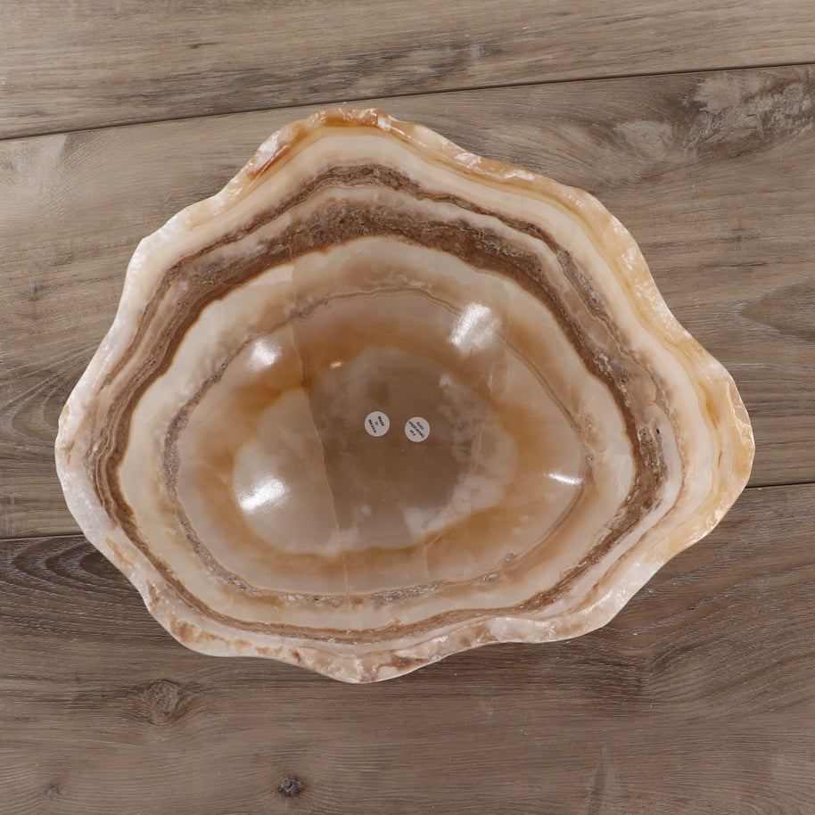 Mexican Onyx/Calcite Bowl 12