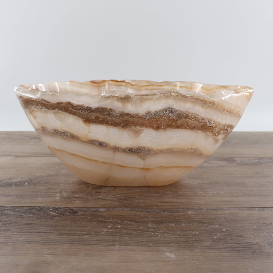 Mexican Onyx/Calcite Bowl 12