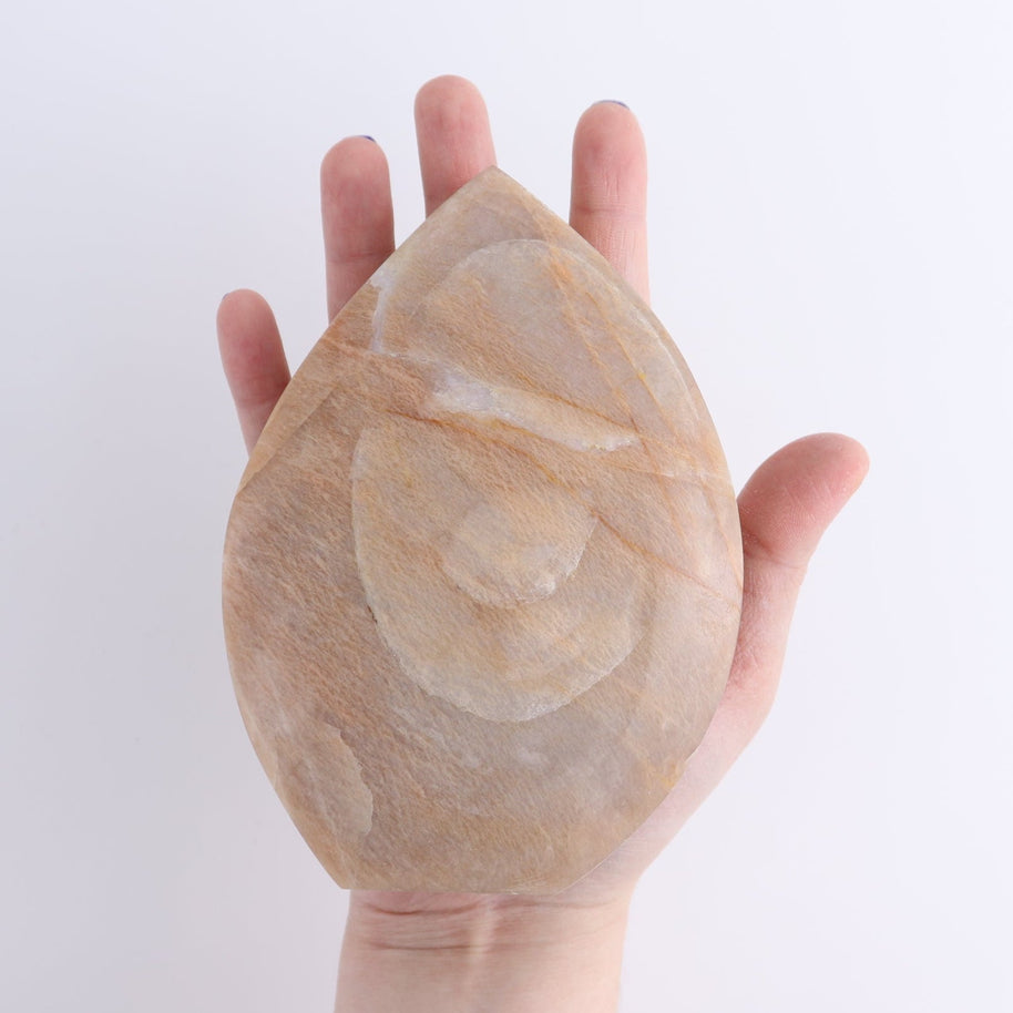 Peach Moonstone Freeform Set of 6