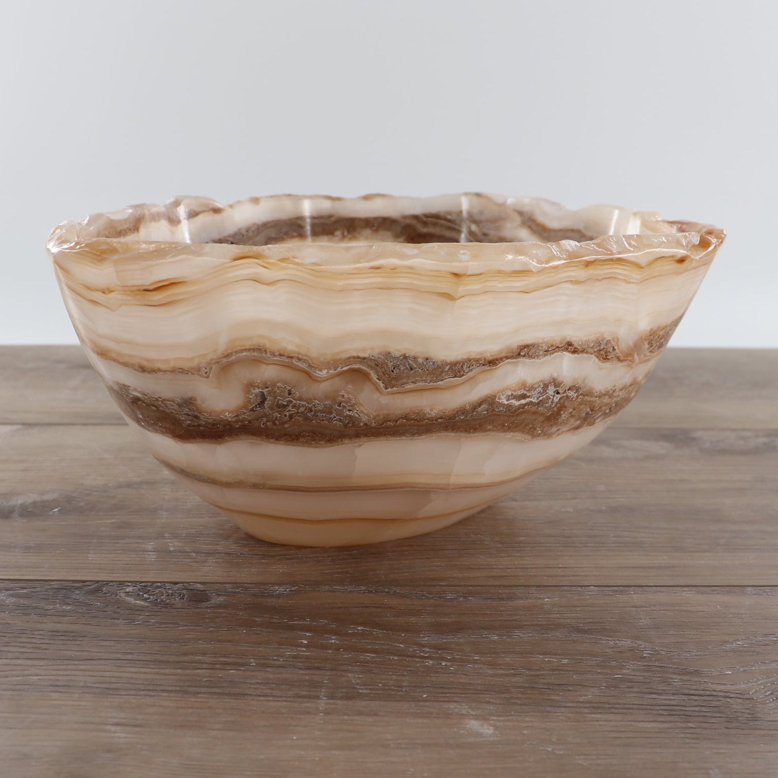 Mexican Onyx/Calcite Bowl 12
