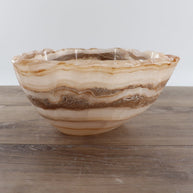 Mexican Onyx/Calcite Bowl 12