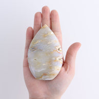 One Flame Chalcedony Agate