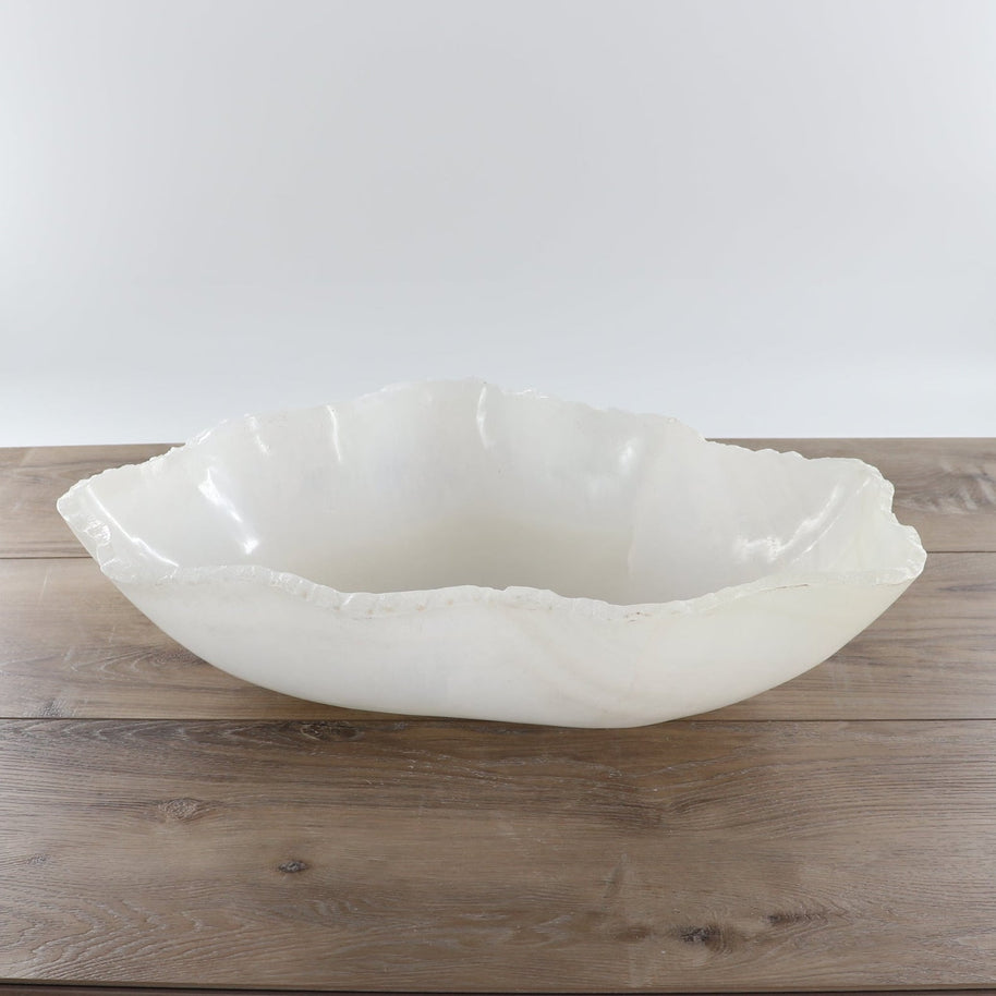 Mexican Onyx/Calcite Bowl 19"