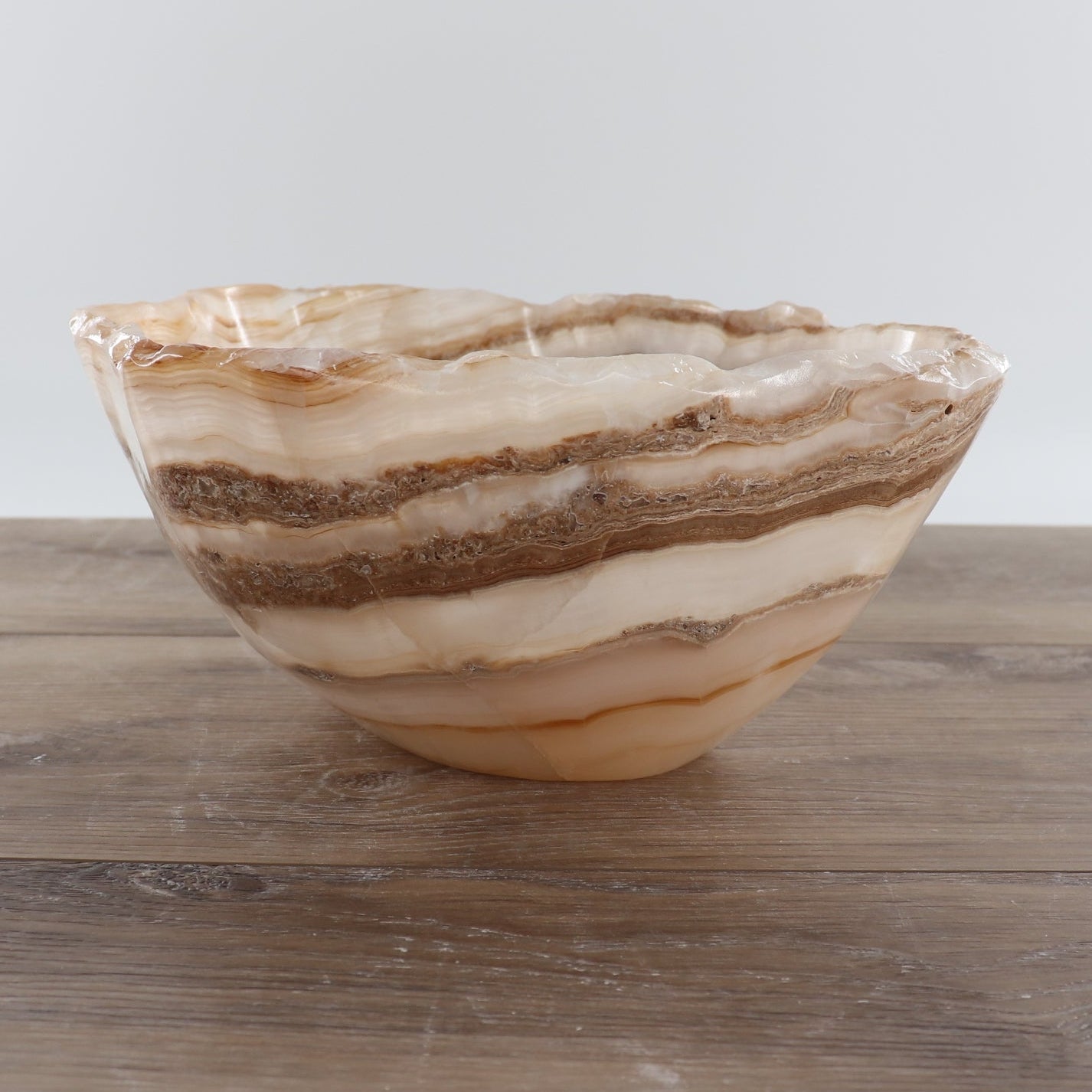 Mexican Onyx/Calcite Bowl 12