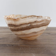 Mexican Onyx/Calcite Bowl 12