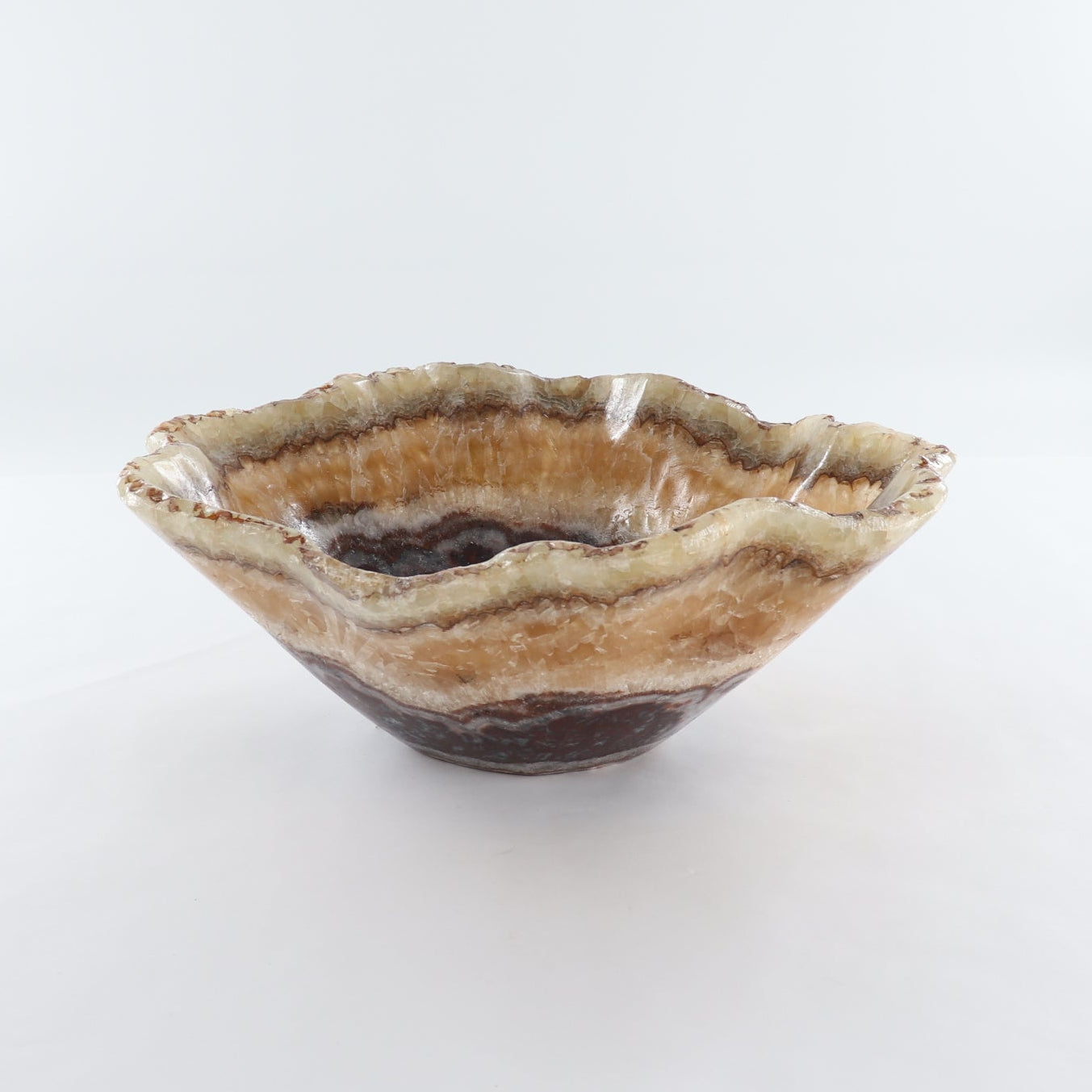 Mexican Onyx/Calcite Bowl 15