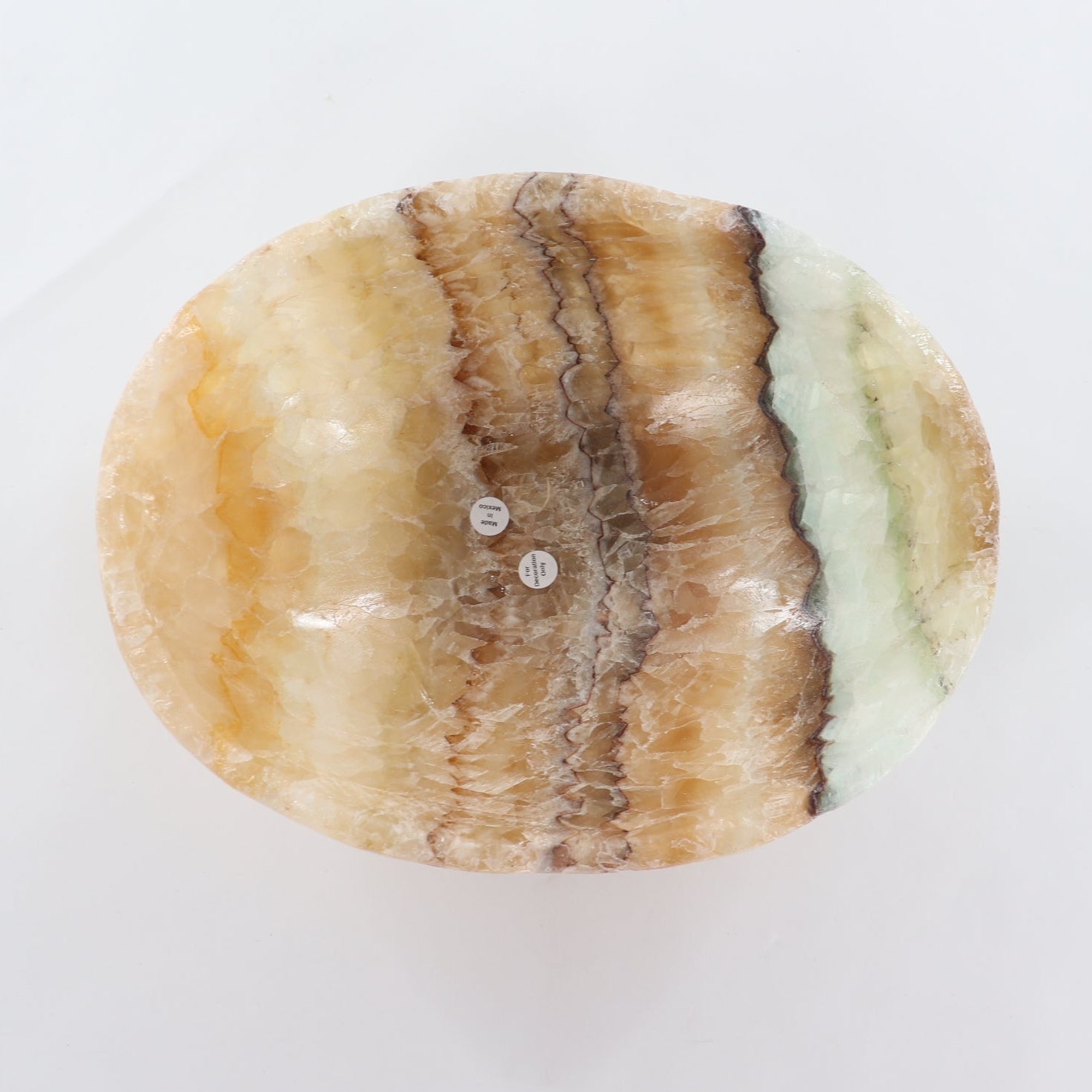 Mexican Onyx/Calcite Bowl 10