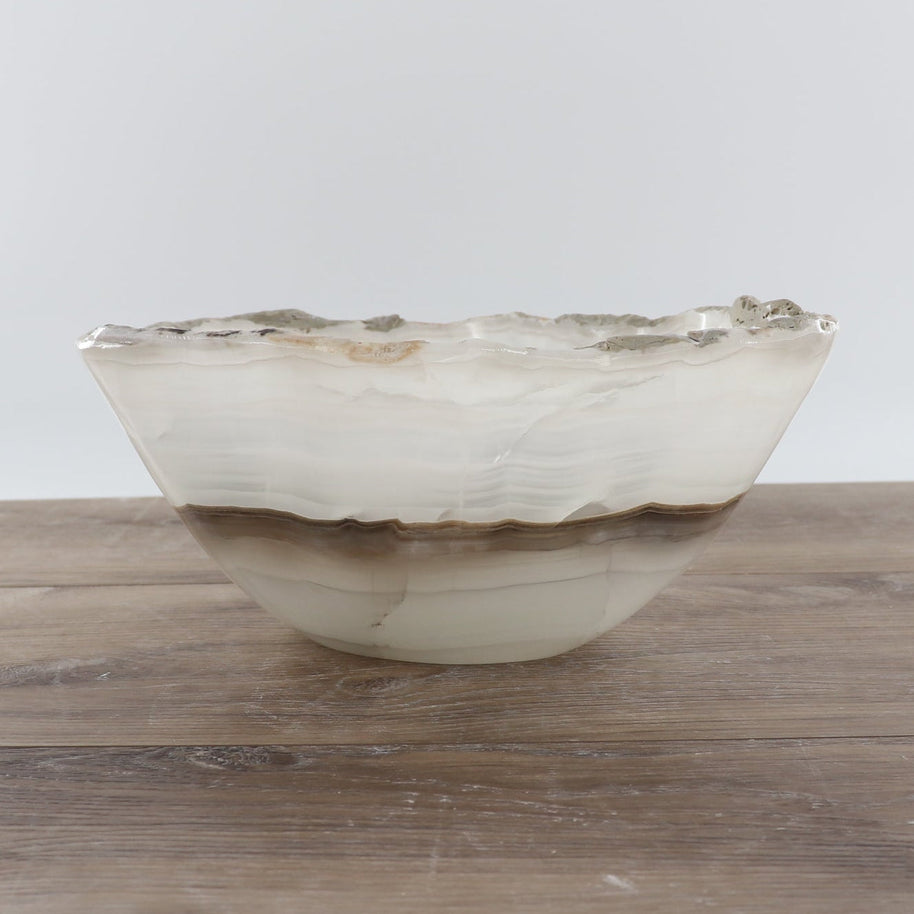 Mexican Onyx/Calcite Bowl 12