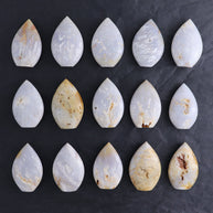 One Flame Chalcedony Agate