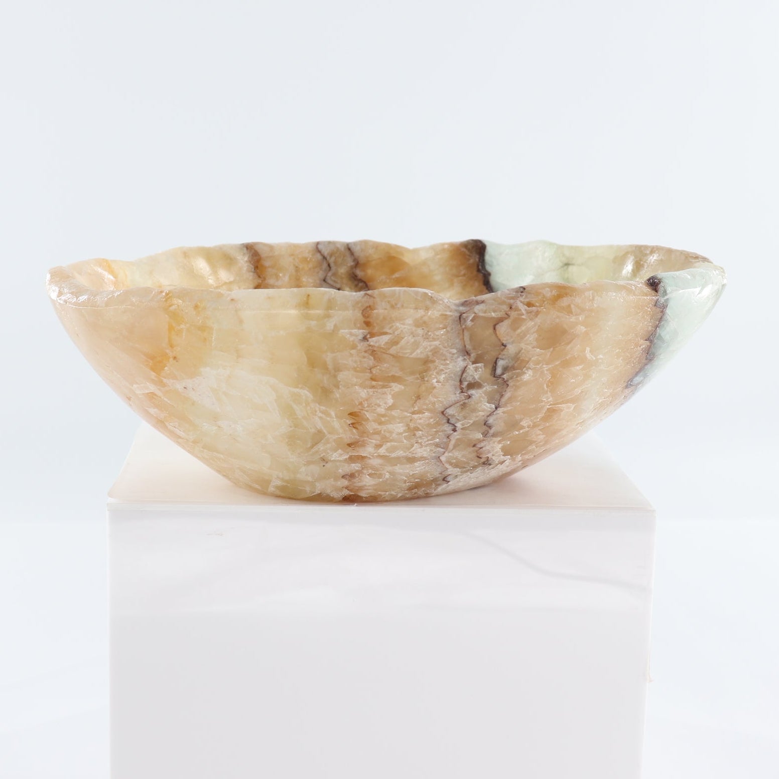 Mexican Onyx/Calcite Bowl 10