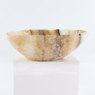 Mexican Onyx/Calcite Bowl 10