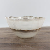 Mexican Onyx/Calcite Bowl 12