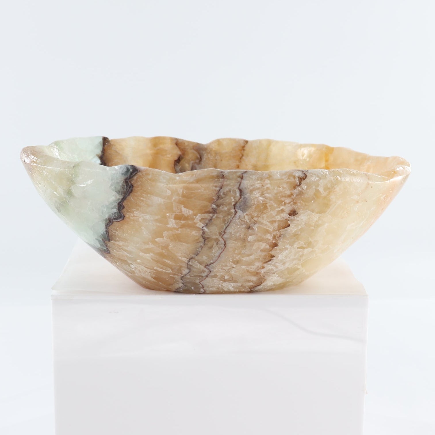 Mexican Onyx/Calcite Bowl 10